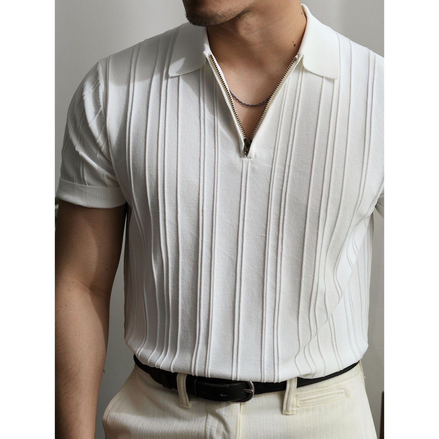 "SILEN" Knitted Polo