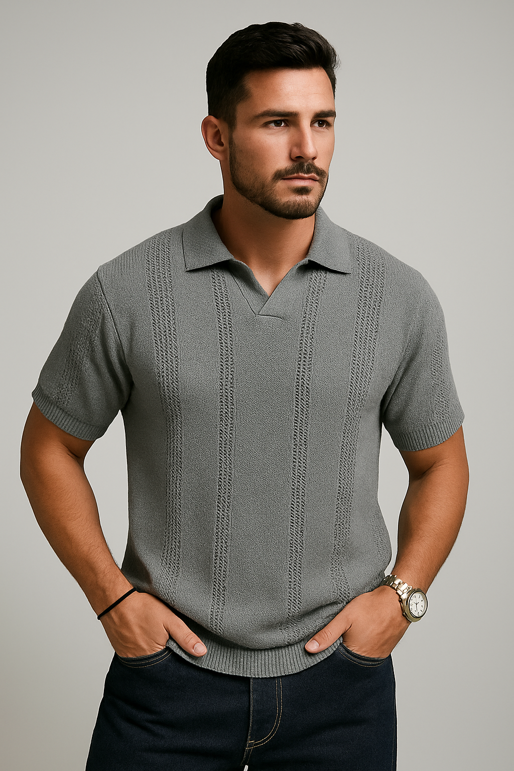 "VERA" Knitted Polo