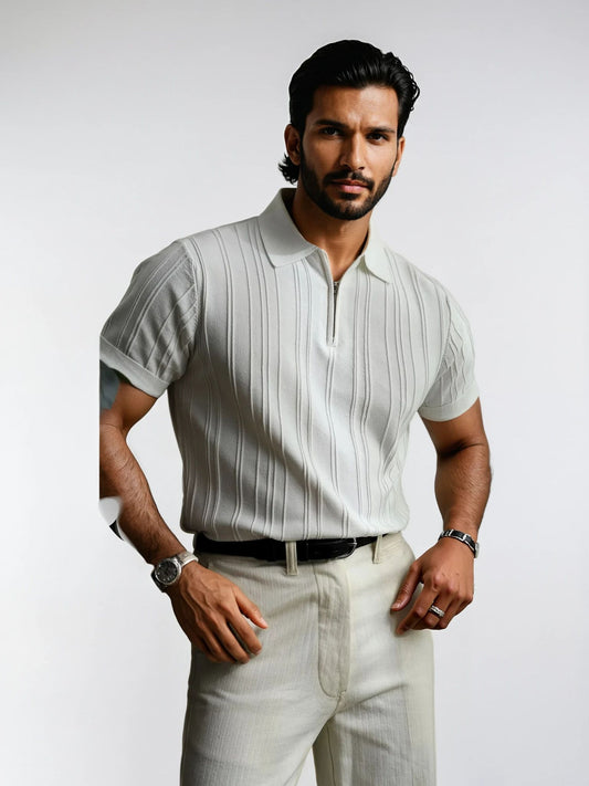 "SILEN" Knitted Polo